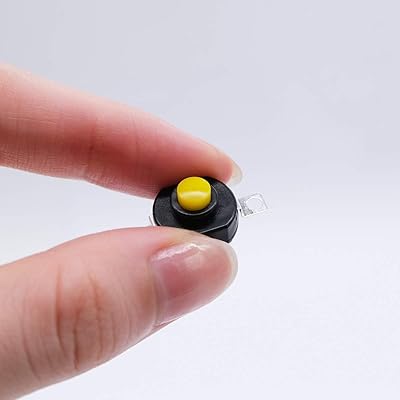 Self-Lock Micro Push Button Switch DC 12V 0.5A