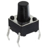 Tactile Push Button Switch 6x6x8mm 4 pin