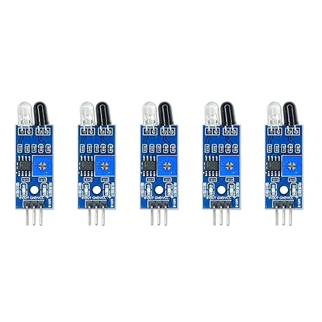 IR Infrared Reflective Photoelectric Sensor Module (Pack of 5)