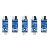 IR Infrared Reflective Photoelectric Sensor Module (Pack of 5)
