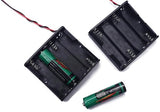 4 x AA Battery Holder with Cover and ON/OFF Switch - (Pack of 2)