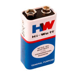 9V Zinc Chloride Battery (Pack of 5)