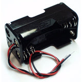4 x AA Battery Case
