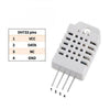 ROBODIUM DHT22 AM2302 Digital Temperature and Humidity Sensor, 3.3-5.5V DC, 33x15.5x8mm, 3g, Operating Range 0-100% RH, Accuracy 2% RH