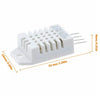 ROBODIUM DHT22 AM2302 Digital Temperature and Humidity Sensor, 3.3-5.5V DC, 33x15.5x8mm, 3g, Operating Range 0-100% RH, Accuracy 2% RH