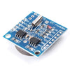 ROBODIUM DS1307 Real Time Clock RTC Module with AT24C32 EEPROM Memory, I2C Interface, 27x28x8.4mm