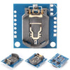 ROBODIUM DS1307 Real Time Clock RTC Module with AT24C32 EEPROM Memory, I2C Interface, 27x28x8.4mm