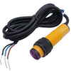 ROBODIUM IR High Range Optical Proximity Switch, Industrial Grade, E18-D80NK Model, 3-80cm Detection Range, TTL Output, NPN, 5V Input