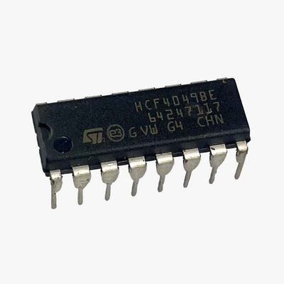 CD4049/HCF4049 Hex Buffer Converter (NOT Gate) IC