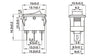 Mini 2 Pin SPST on/OFF Switch( small size )