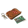 4 CHANNEL 433MHZ RF 12V RELAY