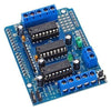ROBODIUM L293D Motor Driver Shield for micro controller, 4 DC Motors/2 Stepper Motors, 2 Servo Connectors, 4.5-25V DC