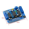 ROBODIUM L293D Motor Driver Shield for micro controller, 4 DC Motors/2 Stepper Motors, 2 Servo Connectors, 4.5-25V DC