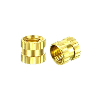 M3 x 6 Brass Threaded Inserts Nut