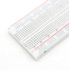 MB102 830 Points Solderless Breadboard-830 Tie Points-For Experimenting With Circuit Designs-For Circuit Testing-Solderless-Connect Electronic Components