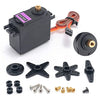 ROBODIUM MG996R Digital Metal Gear Servo Motor, 180 Degree Rotation, High Torque 11kg-cm, 4.8V-7.2V, 40.7x19.7x42.9mm, 55g