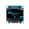 ROBODIUM OLED Display Module, 128x64 Pixels, Blue, 2.75x2.75x1.1 cm, 7g, I2C IIC Interface, 2.44 cm Screen