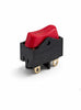 10A 250VAC 3Pin SPCO Pink Color Plastic Rocker Switch