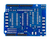 ROBODIUM L293D Motor Driver Shield for micro controller, 4 DC Motors/2 Stepper Motors, 2 Servo Connectors, 4.5-25V DC