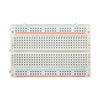 ROBODIUM Half Size Solderless Breadboard, 400 Tie Points, 300 Double Strip Points, 100 Power Lane Points, 2.54mm Hole Spacing, 0.8mm Wire Compatible