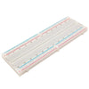 MB102 830 Points Solderless Breadboard-830 Tie Points-For Experimenting With Circuit Designs-For Circuit Testing-Solderless-Connect Electronic Components