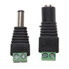 Male and Female DC Power Jack Adapter Connector