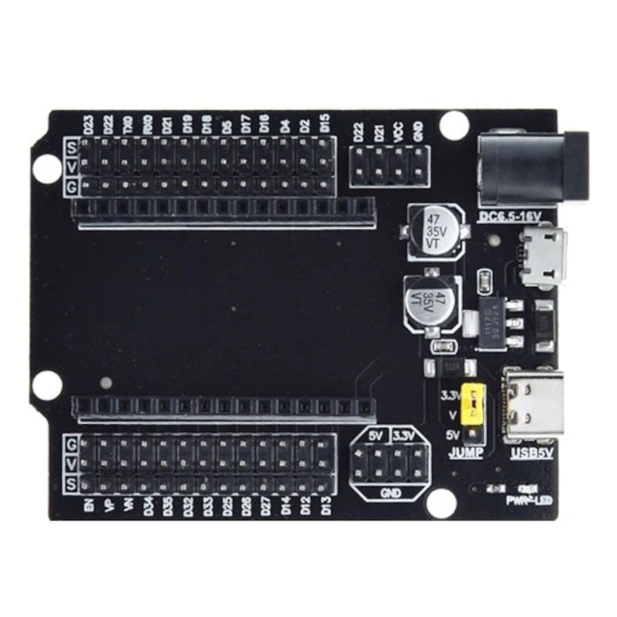 Expansion Board ESP-32 WROOM 30pin GPIO TYPE-C USB