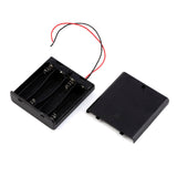 4 X AA Cell Battery Holder Box with On/Off Switch