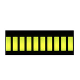 10 Segment LED Bar Graph Display - Green Color