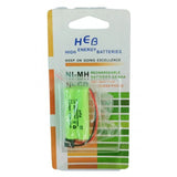 HEB 2.4V 600mAh AAA Ni-Mh High Energy Rechargeable Battery For Cordless Phone