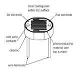 Light Sensitive Photoresistor LDR Small