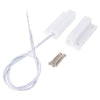 ROBODIUM MC-38 Wired Door Window Magnetic Switch Sensor, White, 28x14x8mm, 8g, Home Alarm System, 30cm Cable