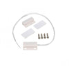 ROBODIUM MC-38 Wired Door Window Magnetic Switch Sensor, White, 28x14x8mm, 8g, Home Alarm System, 30cm Cable