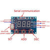2 Channel PWM Pulse Frequency Adjustable Duty Cycle Square Wave Rectangular Wave Signal Generator Module