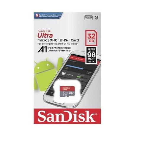 SanDisk 32GB Micro SD-SDHC Memory Card