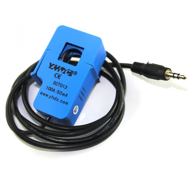SCT-013-000 100A Non-Invasive AC Current Sensor Split Core Type Clamp ...