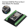 Black ESP32 Breakout Board for 38PIN ESP32 Development Board