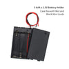 3 x 1.5V AAA battery holder with cover and On-Off Switch
