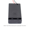 3 x 1.5V AAA battery holder with cover and On-Off Switch